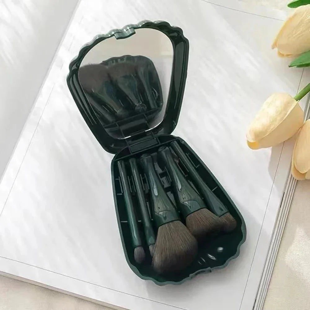 Kit Pinceaux Maquillage - MiniMakeupBrushSet™ - Vert - My Glamour Girls