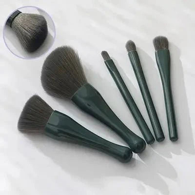 Kit Pinceaux Maquillage - MiniMakeupBrushSet™ - Vert - My Glamour Girls