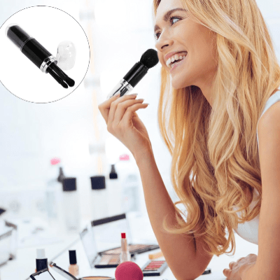 Pinceau De Maquillage - MakeupBrushesSet™ - Noir - La Rose Sublime