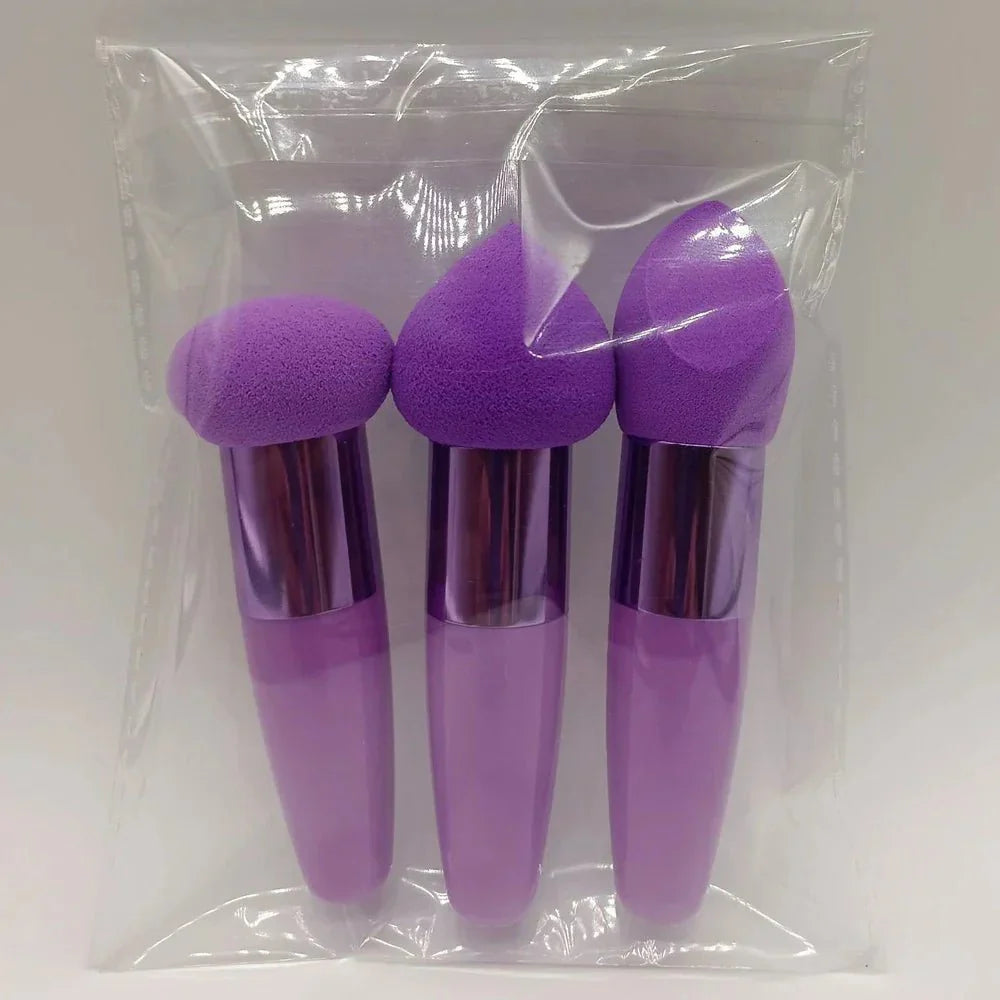 Pinceau Maquillage - PowderCosmeticBrushes™ - Mauve - La Rose Sublime