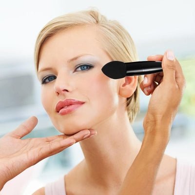 Pinceau Maquillage - PowderCosmeticBrushes™ - Noir - La Rose Sublime