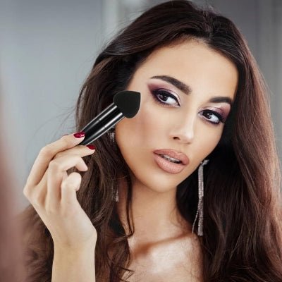 Pinceau Maquillage - PowderCosmeticBrushes™ - Noir - La Rose Sublime