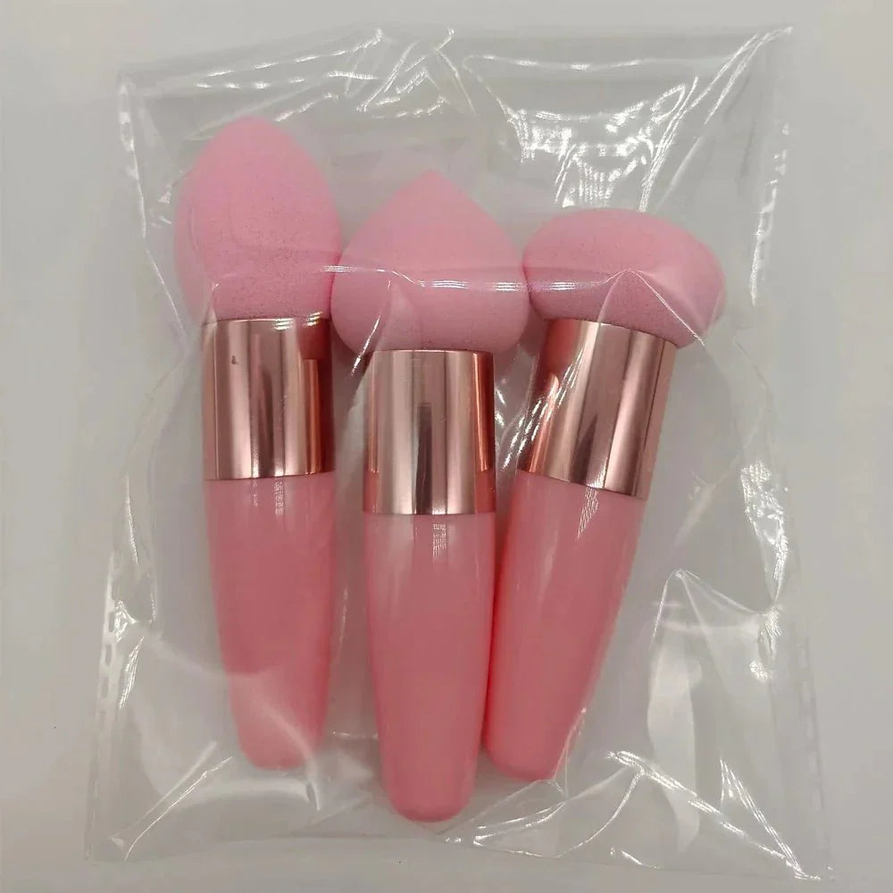 Pinceau Maquillage - PowderCosmeticBrushes™ - Rose - La Rose Sublime