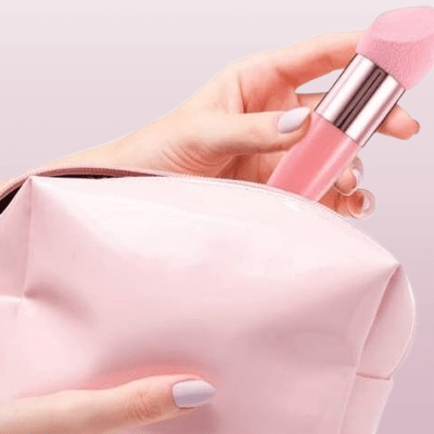 Pinceau Maquillage - PowderCosmeticBrushes™ - Rose - La Rose Sublime