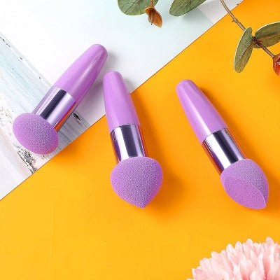 Pinceau Maquillage - PowderCosmeticBrushes™ - Mauve - La Rose Sublime